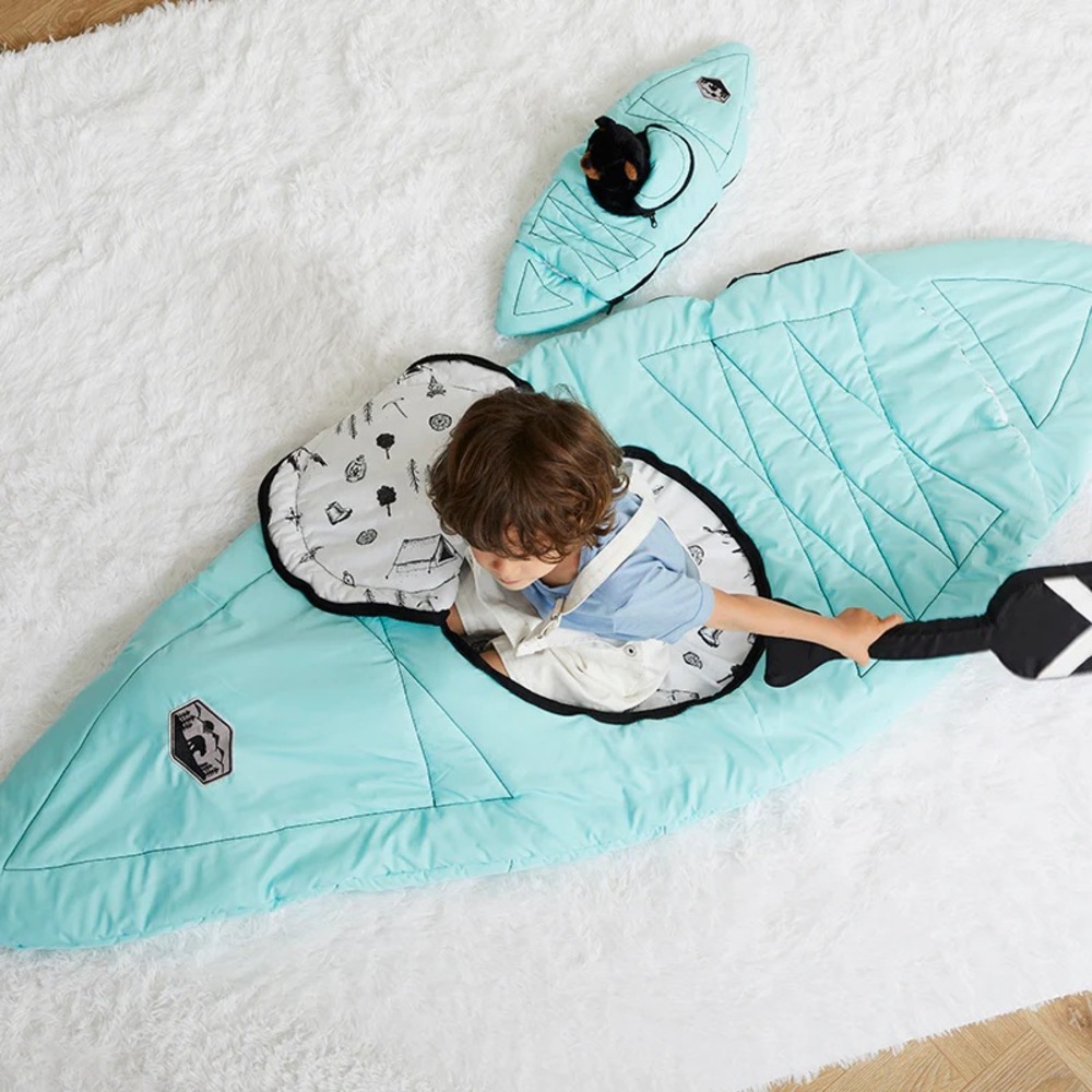 Wonder & Wise Kayak Sleeping Bag with Oar Pillow - Picture 2 of 6